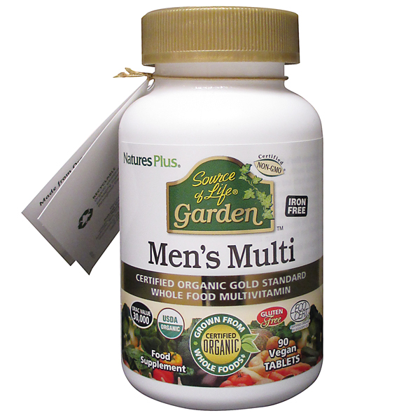 Nature's Plus Source of Life Garden Organic Mens Multi